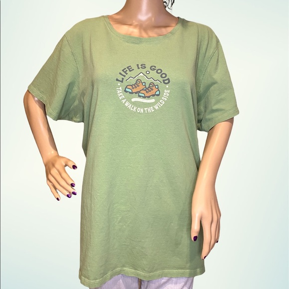 Life Is Good | Tops | Life Is Good Take A Walk On The Wild Side Hiking